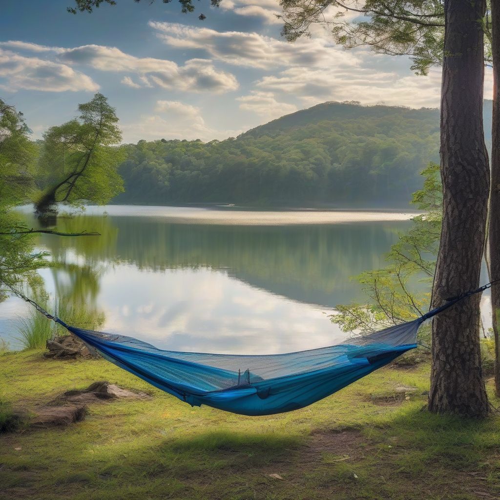 Camping Hammock with Bug Net