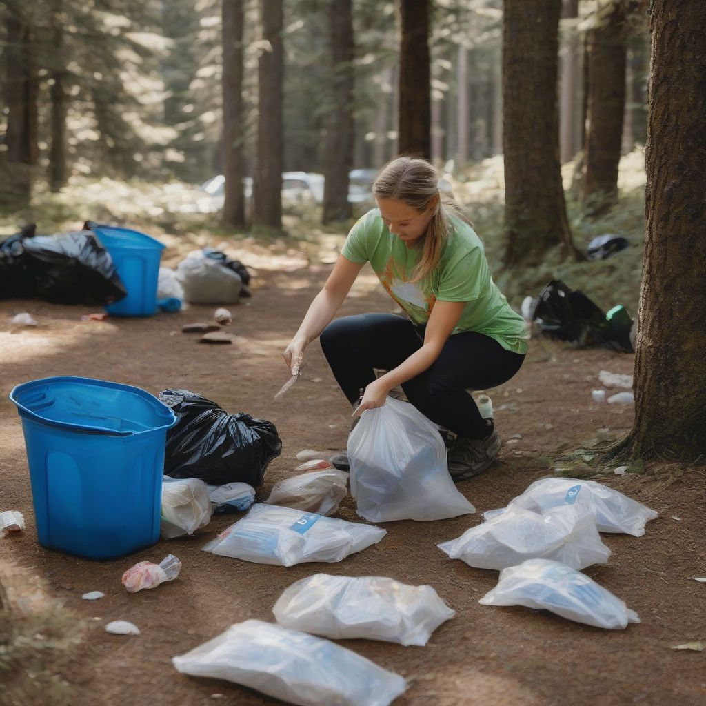 Sustainable Camping Waste Management